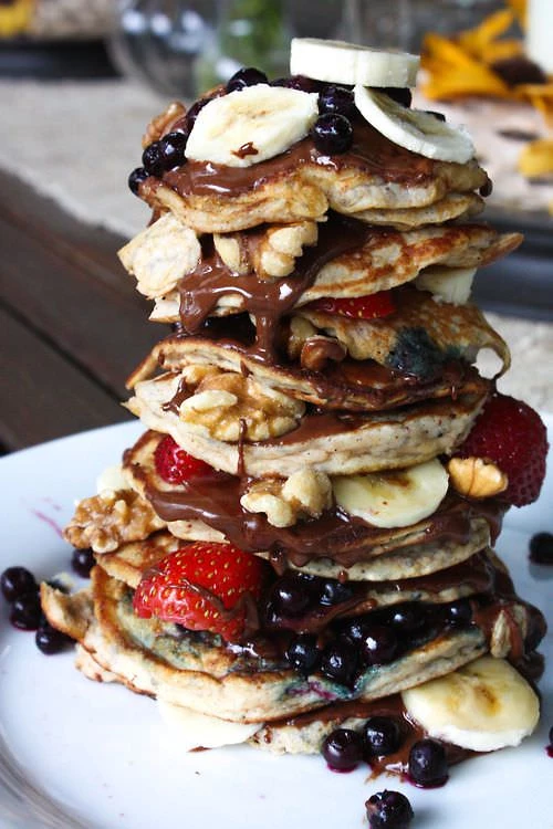Λαχταριστά pancakes για τέλειο πρωινό.