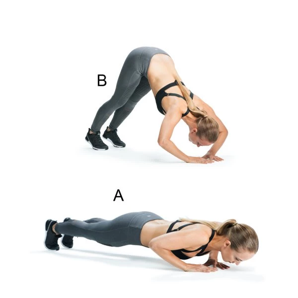 Diamond push ups