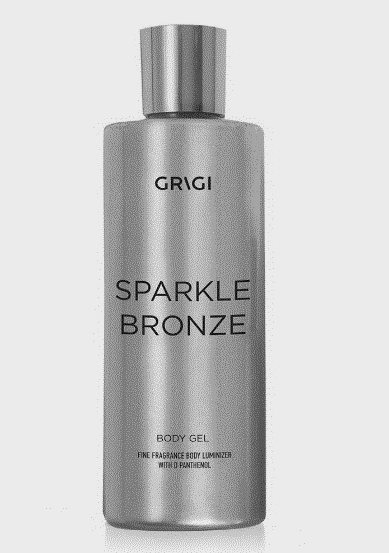 Sparkle Bronze body gel, Grigi