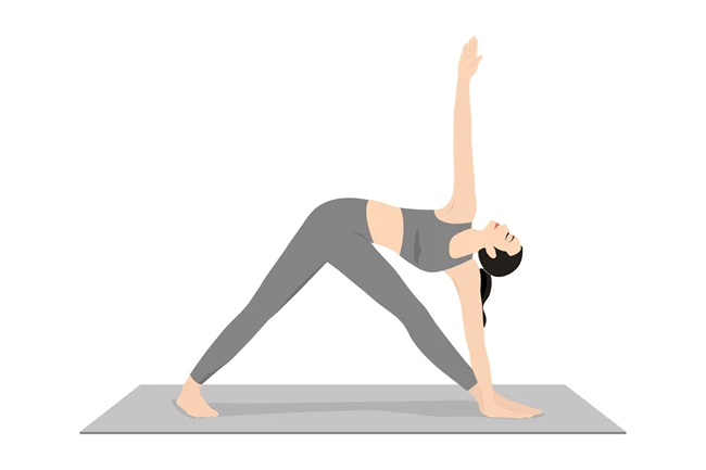 Triangle Pose Trikonasana