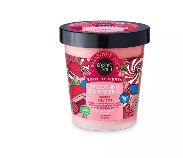 Body Desserts Scrub Σώματος Sweet Lollipop, Organic Shop