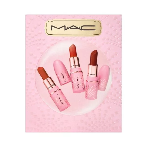 Bubbles & Bows Taste of Bubbly Mini Lipstick Kit, MAC Cosmetics (29,50 € Galerie de Beaute)