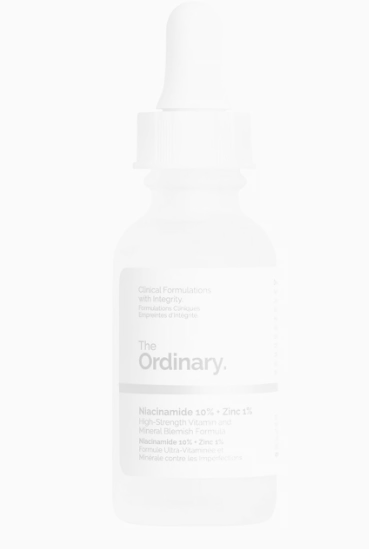 Niacinamide 10% + Zinc 1% High Strength Vitamin and Mineral Blemish Formula, The Ordinary