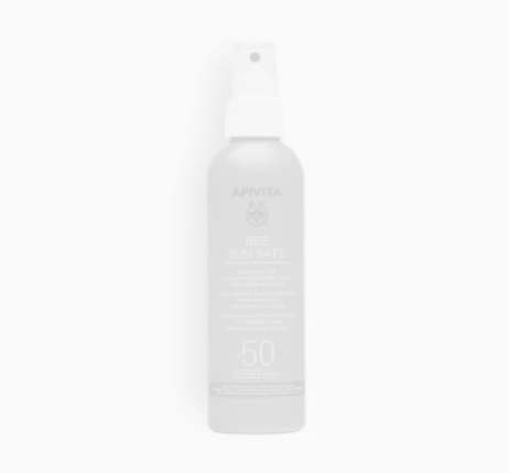 Bee Sun Safe Hydra Melting Ultra Light Face & Body Spray SPF50, Apivita