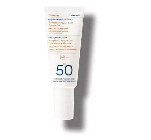 Γιαούρτι Αντηλιακή Προσώπου Χωρίς Άρωμα SPF50, KORRES