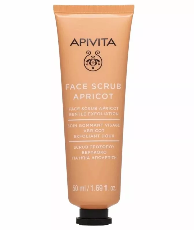Face Scrub with Apricot, Apivita