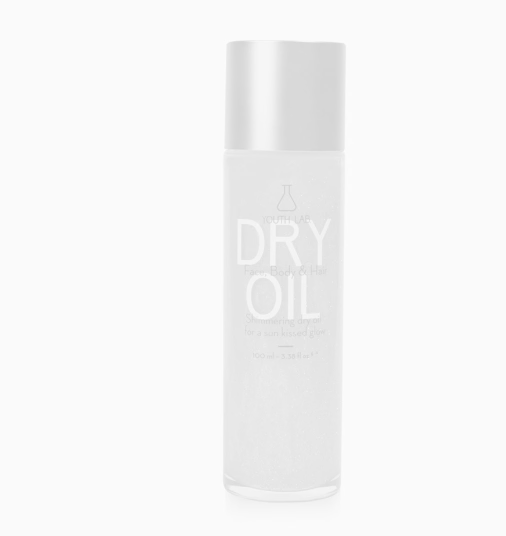 Shimmering Dry Oil Face - Body - Hair, Youth Lab