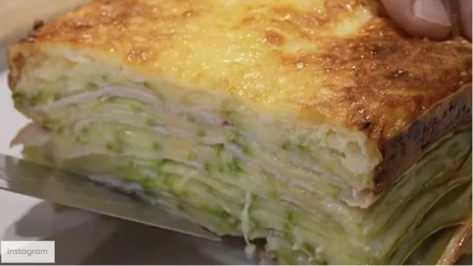 από κολοκυθάκια με cottage cheese