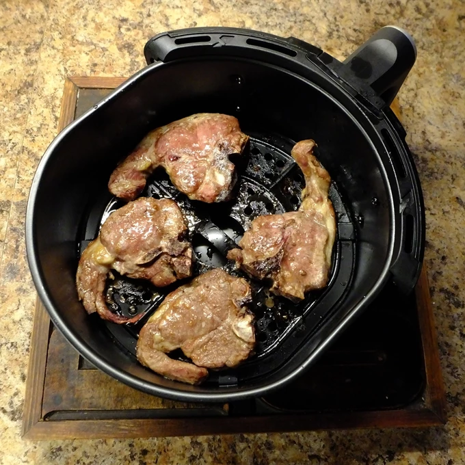 lamb chops in the air fryer