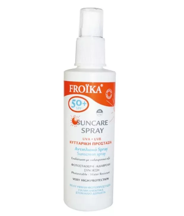 Froika Suncare Spray SPF50+ Αντηλιακό Σπρέι Προσώπου & Σώματος