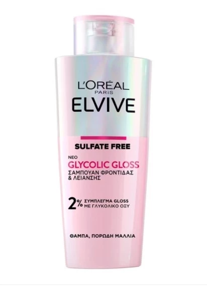 Σαμπουάν λάμψης Elvive Glycolic Gloss, L’Oréal Paris.