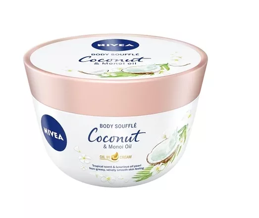 Body Souffle Coconut & Monoi Oil Γαλάκτωμα Σώματος, Nivea