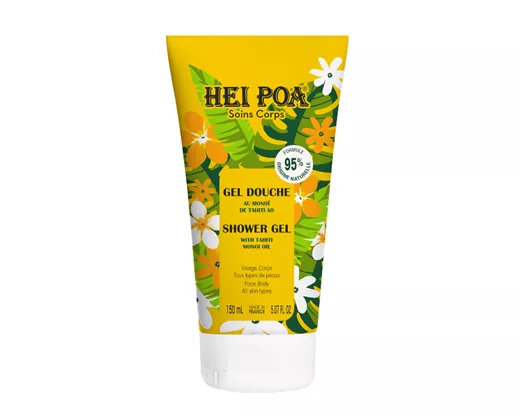 Face & Body Shampoo με λάδι Monoi Ταϊτής, Hei Poa