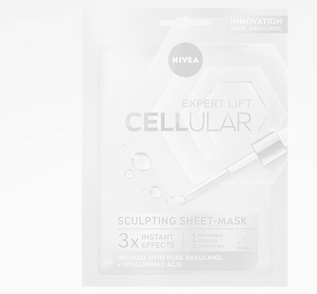 Cellular Expert Lift Αντιρυτιδική Υφασμάτινη Μάσκα, NIVEA