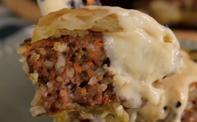 Λαχανοντολμάδες στο φούρνο χωρίς τύλιγμα - ό,τι πιο εύκολο έχεις δοκιμάσει!