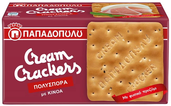 Cream Crackers Πολύσπορα