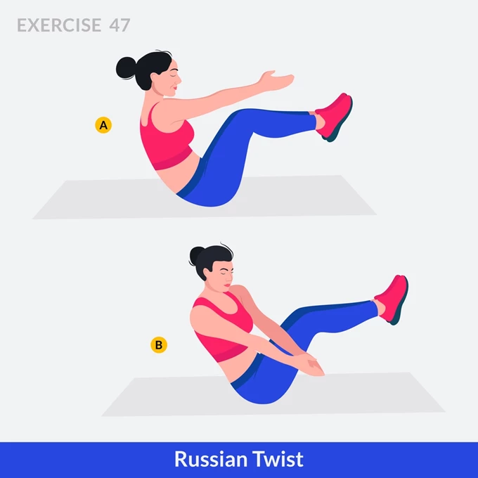 Russian twists