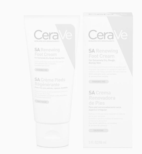 CeraVe SA Renewing Foot Cream, CeraVe