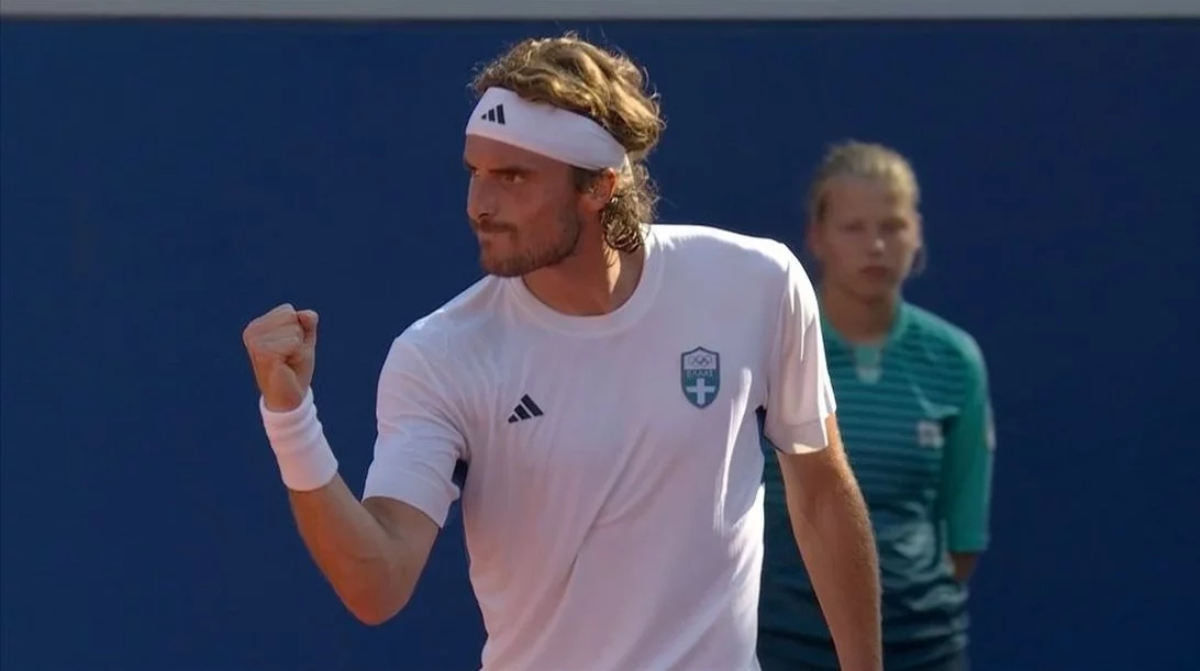 Ολυμπιακοί Αγώνες 2024 | Σαρωτικός ο Στέφανος Τσιτσιπάς - Ο πρώτος Έλληνας τενίστας που περνά στους "8"