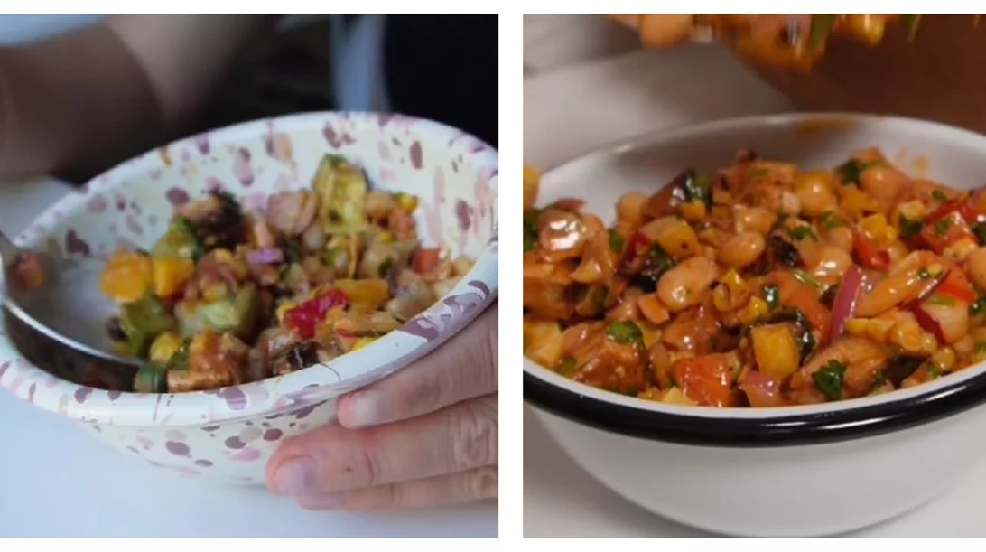 Χορταίνει για ώρες, διατηρείται στο ψυγείο: Πώς θα φτιάξεις τη σαλάτα με φασόλια που έχει προκαλέσει "φρενίτιδα" στο TikTok