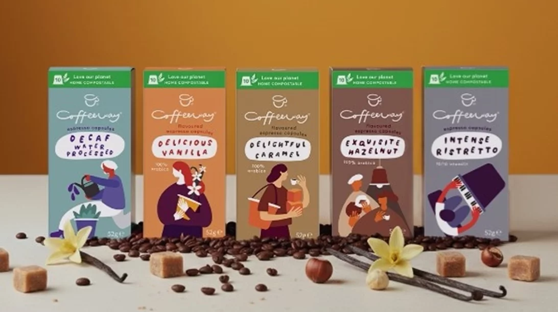 Μικρό αποτύπωμα, ίδια γεύση: Η Coffeeway λανσάρει 100% home compostable κάψουλες espresso