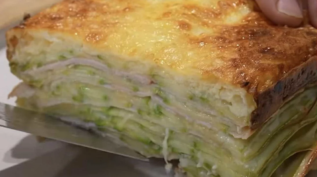 "Λαζάνια" από κολοκυθάκια με cottage cheese - χωρίς ζυμαρικά