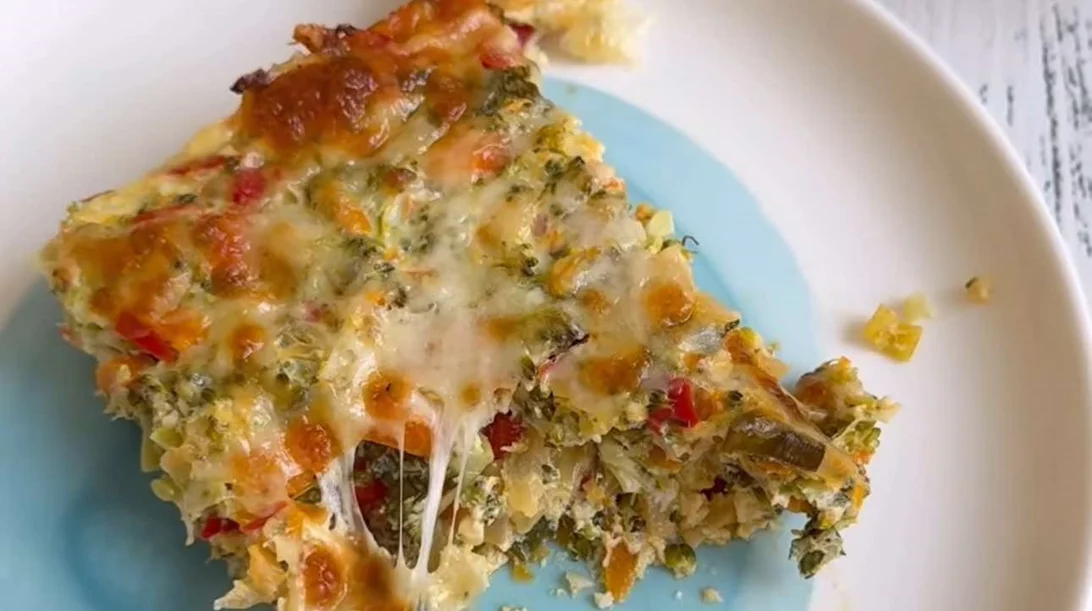 Λαχταριστή φριτάτα λαχανικών με 140 θερμίδες - Για όσους δυσκολεύονται να χάσουν βάρος!