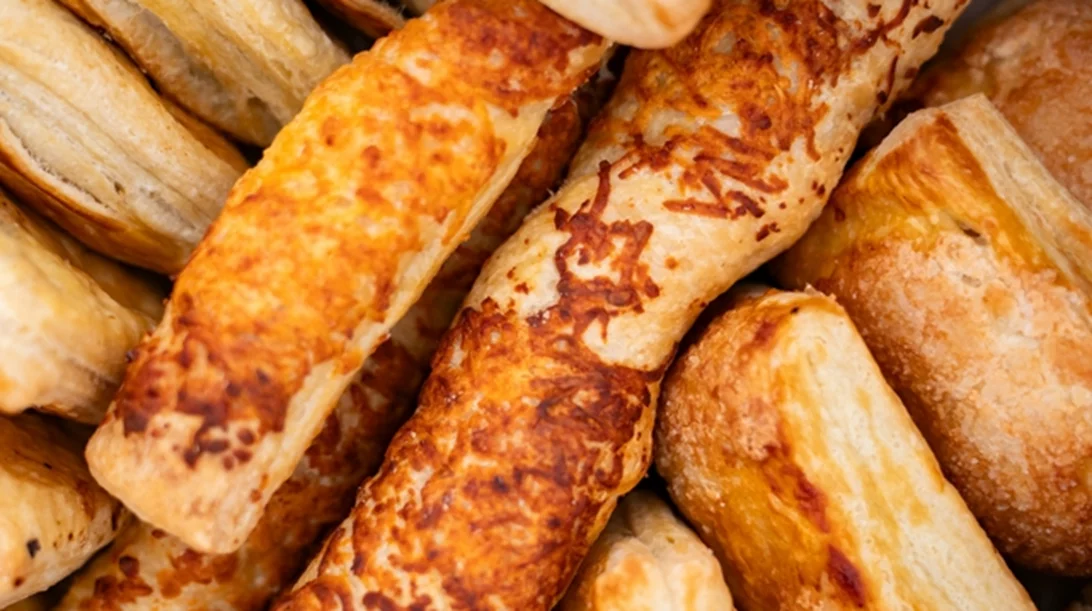 Αφράτα τυροκούλουρα έτοιμα σε 15 λεπτά: Σούπερ λαχταριστό, τραγανό σνακ – τέλειο για κάθε στιγμή