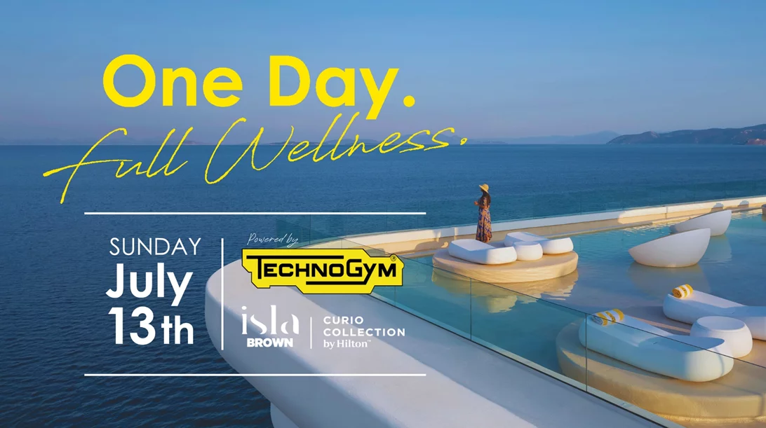 Ζήστε το απόλυτο καλοκαιρινό reset με την Technogym & τα Brown Hotels