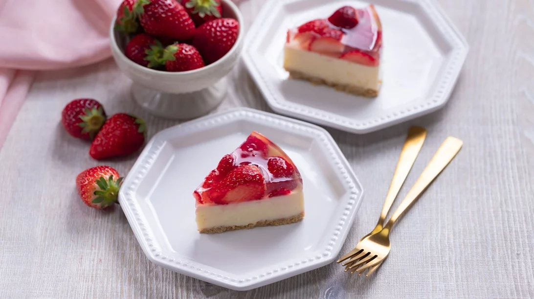 Καλοκαιρινή τούρτα με ζελέ - Χωρίς ζάχαρη ή κρέμα γάλακτος