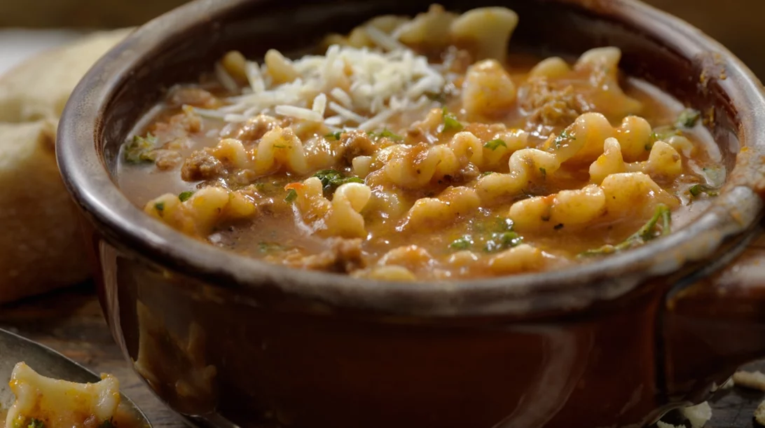 Τα συνδυάζει όλα: Η viral σούπα του TikTok που θυμίζει μακαρόνια με κιμά