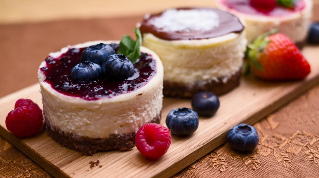 Cheesecake με (λίγες) θερμίδες και υλικά από τη φύση