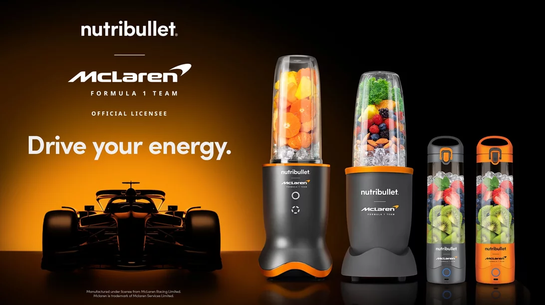 nutribullet & McLaren: Η πιο απρόσμενη συνεργασία υψηλών ταχυτήτων μόλις αποκαλύφθηκε
