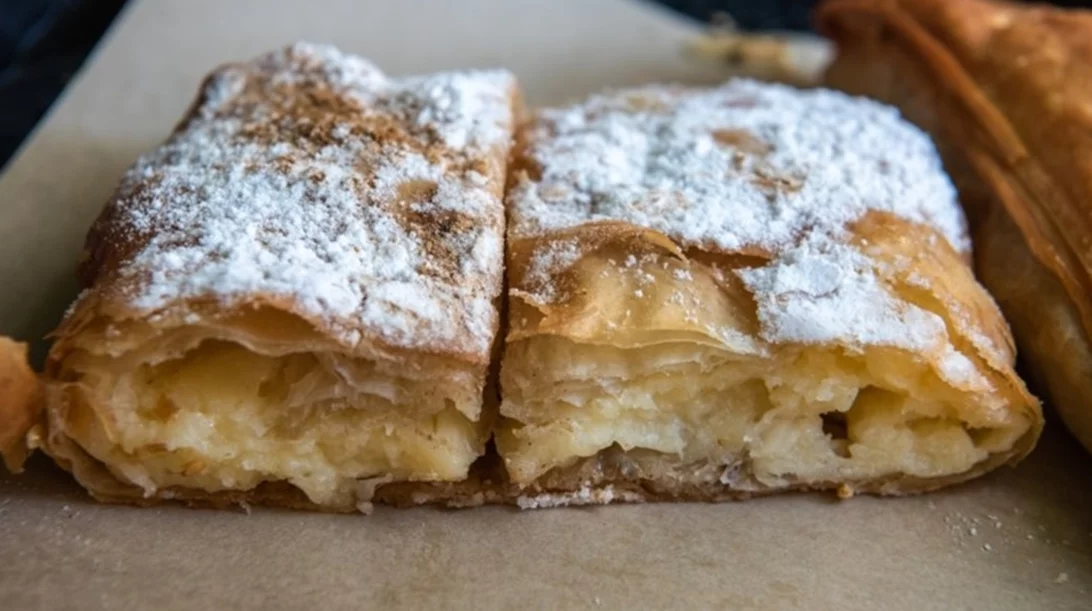 Μπουγάτσα της τεμπέλας - Γρήγορη και εύκολη συνταγή για να φτιάξετε το πιο πεντανόστιμο γλυκό