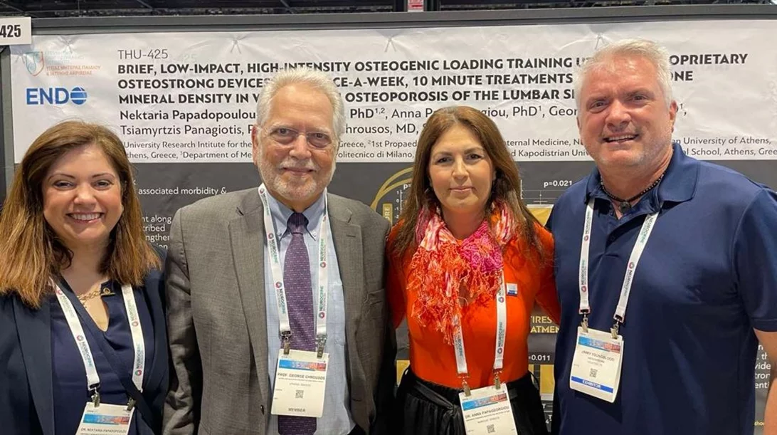 Το σύστημα της OsteoStrong® στο Παγκόσμιο συνέδριο Ενδοκρινολογίας στο Σικάγο