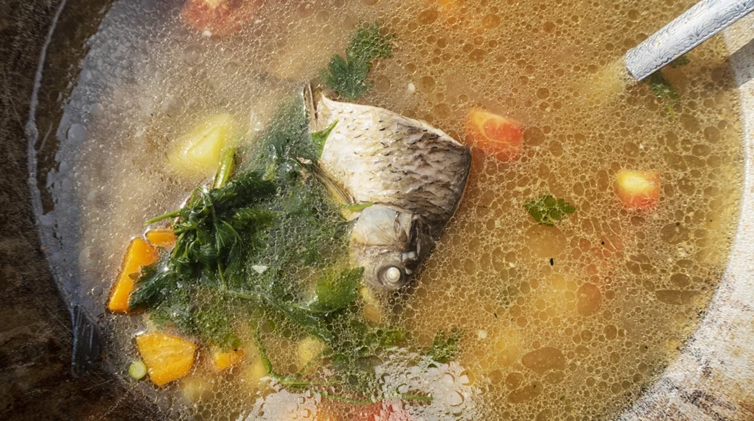 Συνταγή για ψαρόσουπα από τη διατροφολόγο