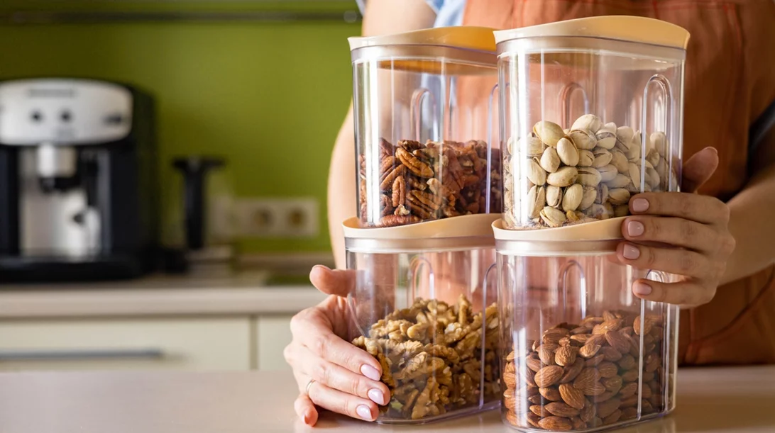 Χύμα ξηροί καρποί: 3 τρόποι να τους αποθηκεύσεις σωστά