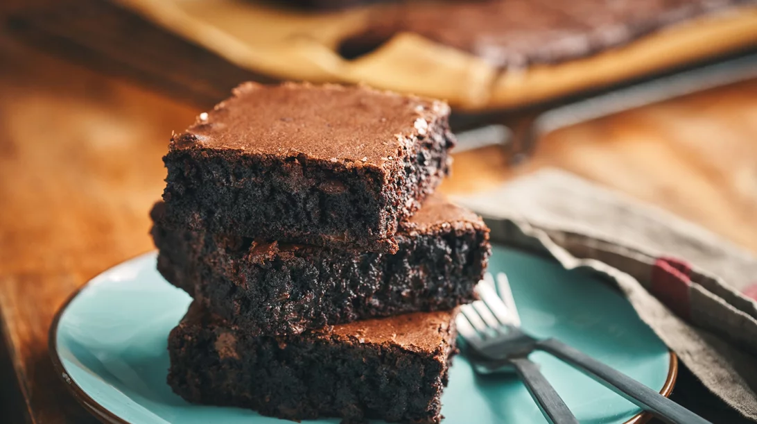 Protein brownies μπανάνας με 12 γρ. πρωτεΐνης - Ιδανικό σνακ για κάθε στιγμή της ημέρας
