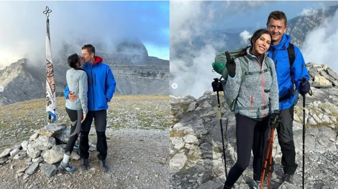 Αντώνης Σρόιτερ - Ιωάννα Μπούκη: Ορειβασία στον Όλυμπο για το ζευγάρι