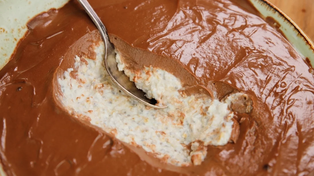 Βελούδινη κρέμα βρώμης με γεύση boundy - χωρίς ίχνος ζάχαρης