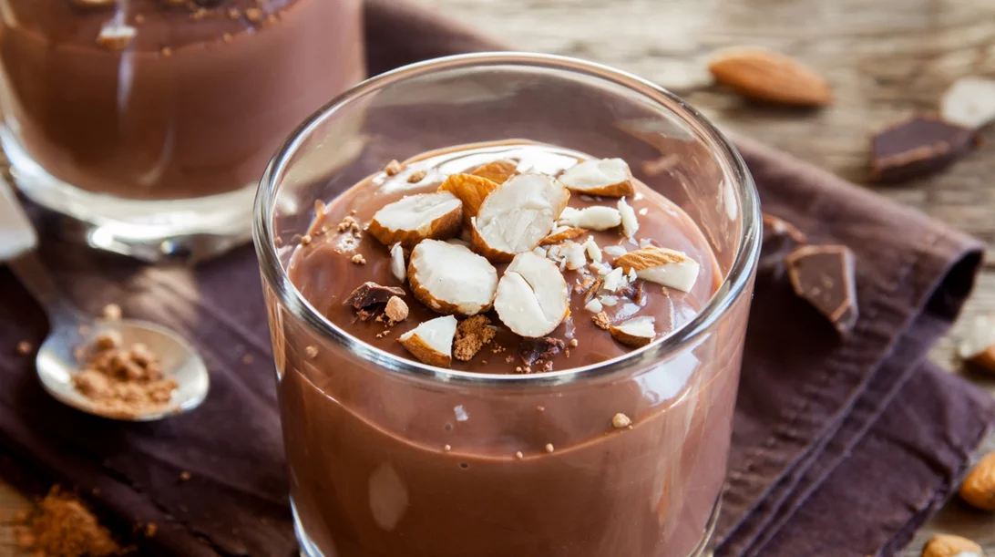 Σπιτική πουτίγκα πρωτεΐνης χωρίς ζάχαρη - Γίνεται σε 2'