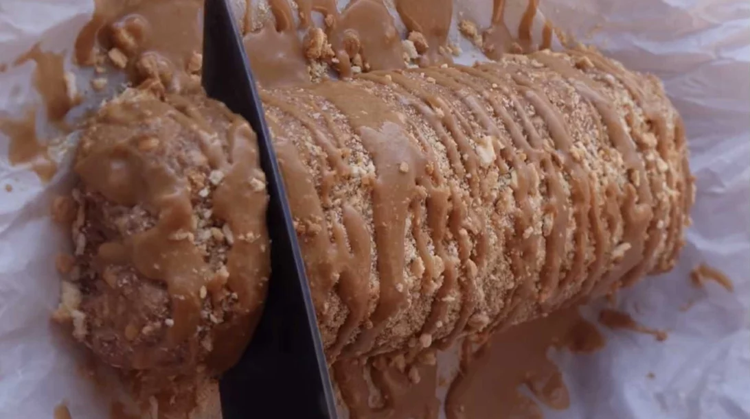 Κορμός μηλόπιτας χωρίς ζάχαρη - η εύκολη, γρήγορη και πεντανόστιμη συνταγή