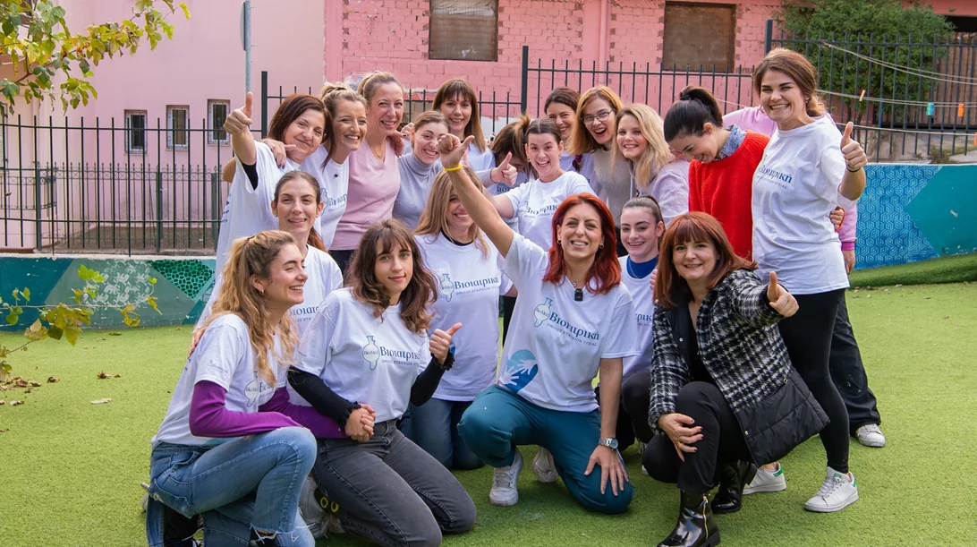 Με χαμόγελο, για "Το Χαμόγελο του Παιδιού"