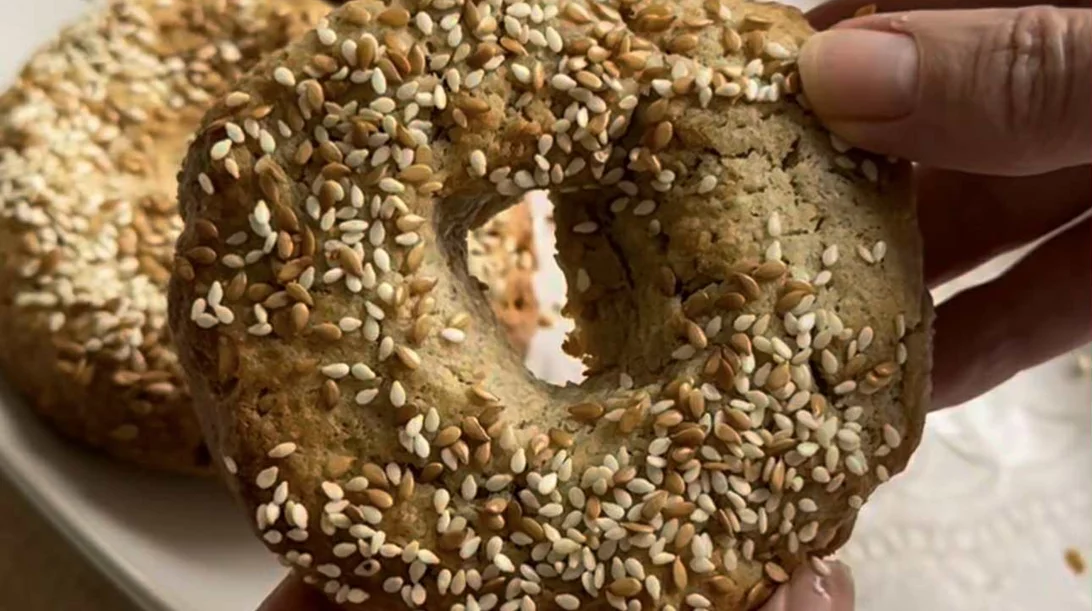 Super healthy τυροκούλουρα με βρώμη και 20 γρ. πρωτεΐνης