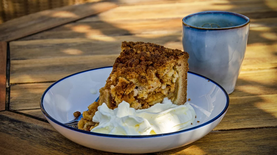 Συνταγή για μηλόπιτα με βρώμη και σταφίδες!