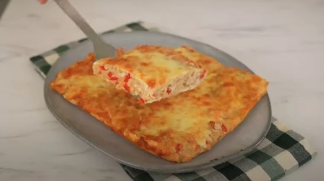 Κοτόπιτα χωρίς φύλλο - Με cottage cheese για φουλ πρωτεΐνη