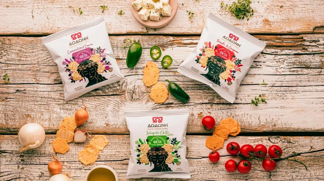Η ΔΩΔΩΝΗ συστήνει τα νέα Τραγανά Σνακ Φέτας