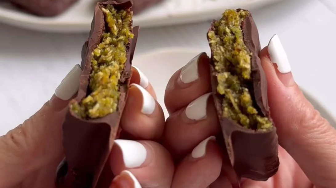 Μπάρες ενέργειας με γεύση τη viral dubai chocolate! - Χωρίς προσθήκη ζάχαρης