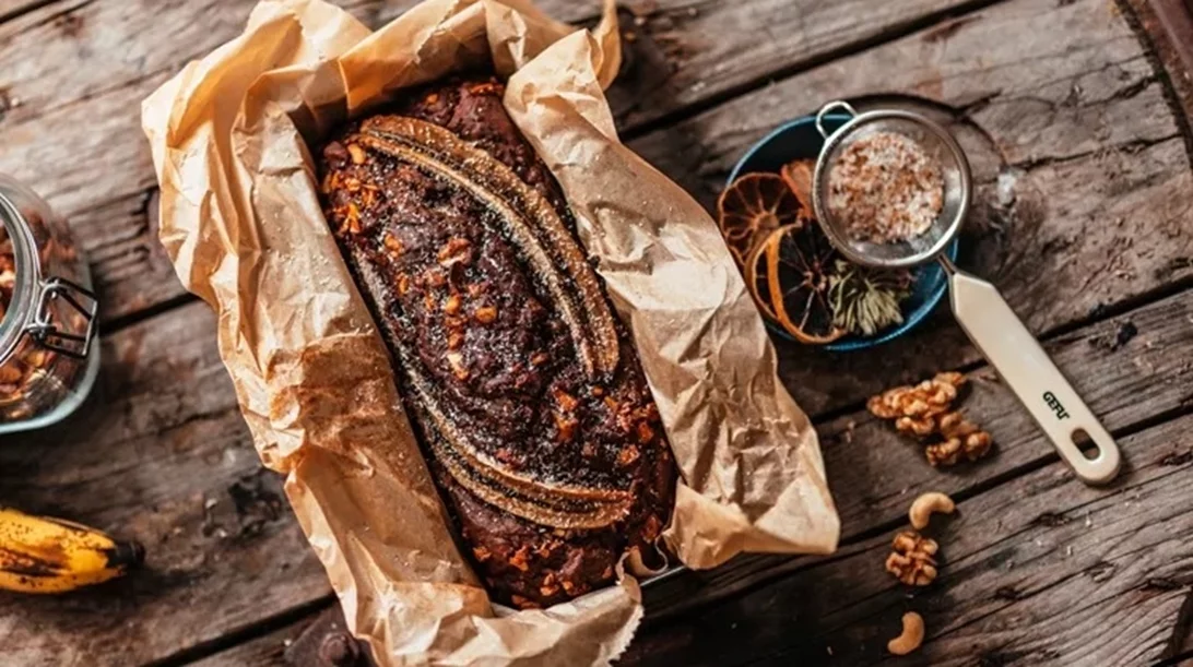 Εσύ δοκίμασες το αφράτο μπανανοκέικ της Μαρίας Ηλιάκη; Δεν έχει ζάχαρη αλλά είναι πεντανόστιμο