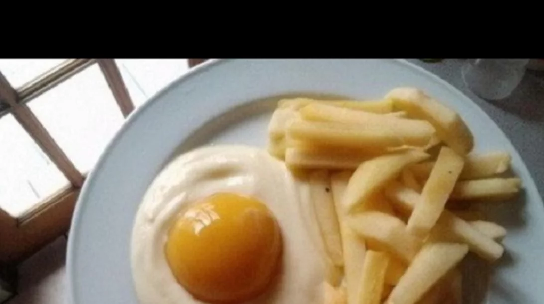 Τηγανητά αυγά με πατάτες ή μήπως σε ξεγελούν τα μάτια σου;